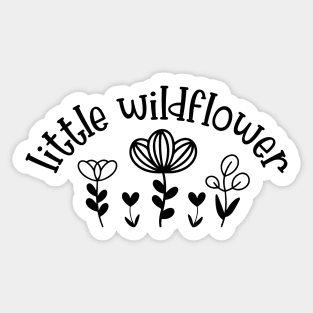 Little Wildflower Flower Sticker